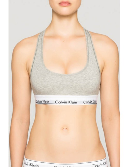 Ck - slip bikini cotton  0000f3787e grigioCalvin Klein DonnaPassioni Boutique