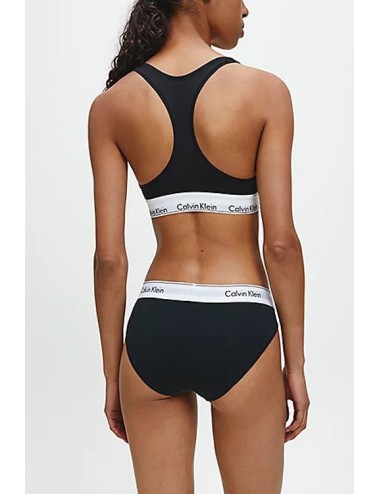Ck - slip bikini cotton  0000f3787e neroCalvin Klein DonnaPassioni Boutique