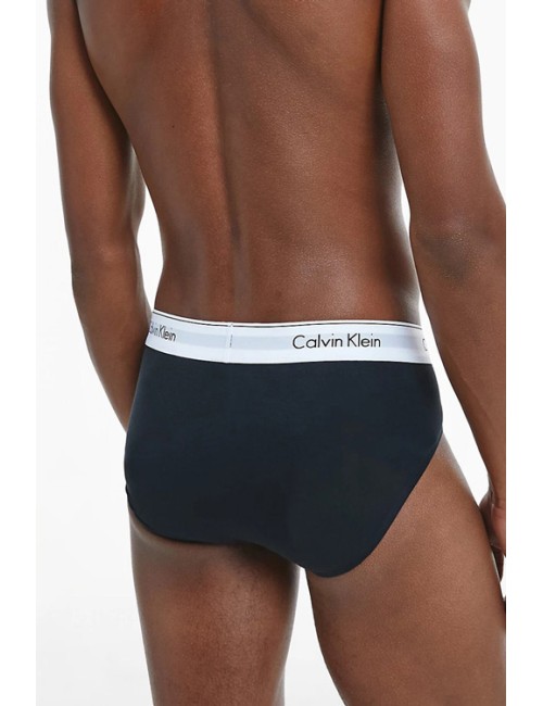Ck - slip 3pack cotton strech 000nb2969a-7v1 neroCalvin Klein UomoPassioni Boutique