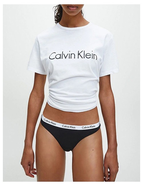 Ck - bralette top incrociato 000qf6684e-ub1 neroCalvin Klein DonnaPassioni Boutique