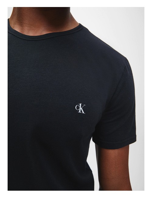 Ck - t-shirt 2pack cotton strech 000nb1088a 100 biancoCalvin Klein UomoPassioni Boutique