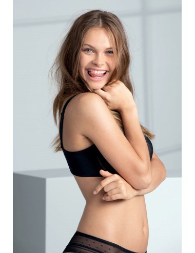 Rosa faia - reggiseno con ferretto emily 5202 neroRosa FaiaPassioni Boutique