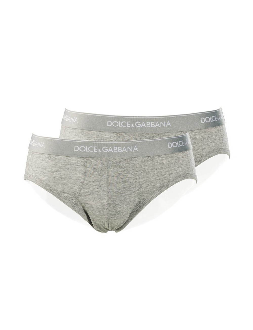 Dolce&gabbana - slip medio 2pack strech cotton n9a03j o0025 grigioDolceGabbanaPassioni Boutique