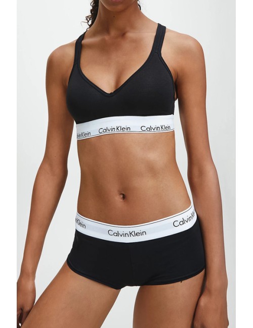 Ck - perizoma 3pack cotton strech 000qd3587e 001Calvin Klein DonnaPassioni Boutique