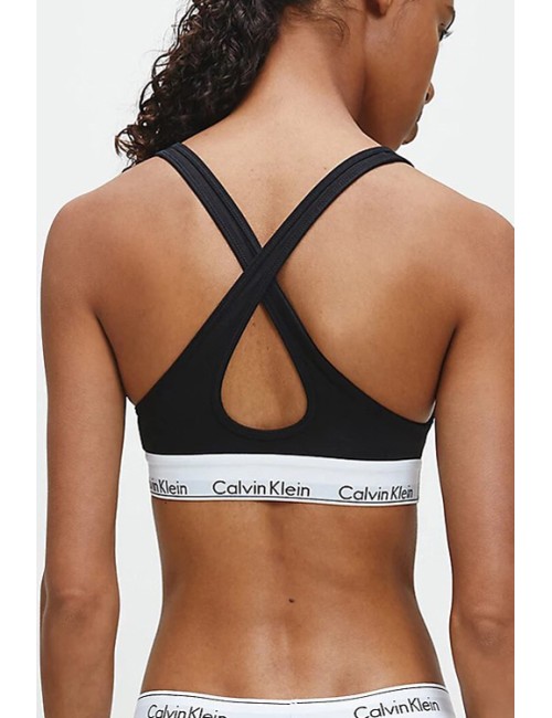 Ck - perizoma 3pack cotton strech 000qd3587e 001Calvin Klein DonnaPassioni Boutique
