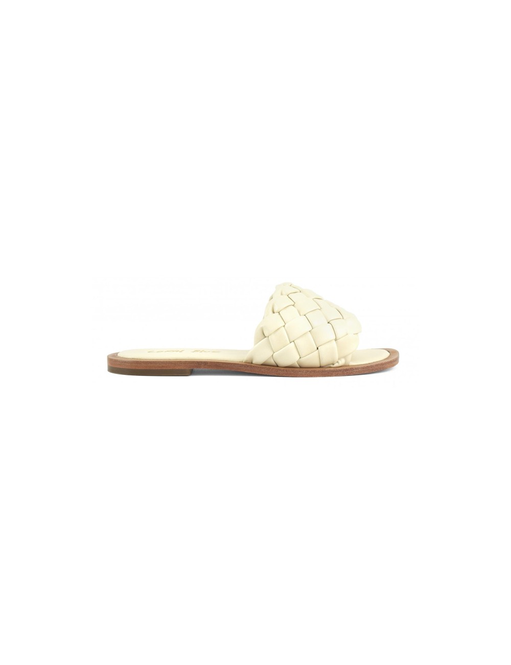 Coral blue - sandali in pelle intrecciata cb.k221.15/whiCoral BluePassioni Boutique