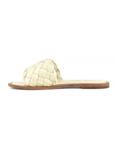 Coral blue - sandali in pelle intrecciata cb.k221.15/whiCoral BluePassioni Boutique