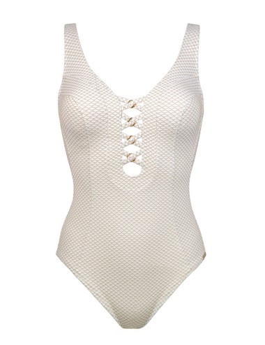 Donna bikini 4giveness pizzo macramè bianco triangolo slip lacci 126wbwbk6102 2004GivenessPassioni Boutique
