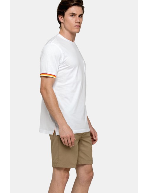 T-shirt girocollo offwhite m301tejr900 03900SundekPassioni Boutique