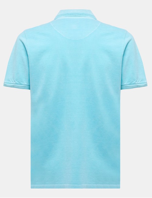 Polo mini logo in piquet m791plj6500 302 verde mil.SundekPassioni Boutique