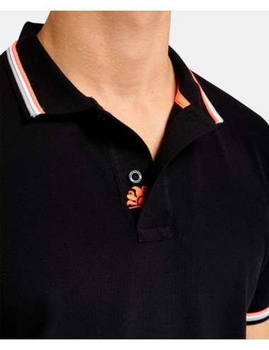 Polo brice in piquet m779plj6500 neroSundekPassioni Boutique