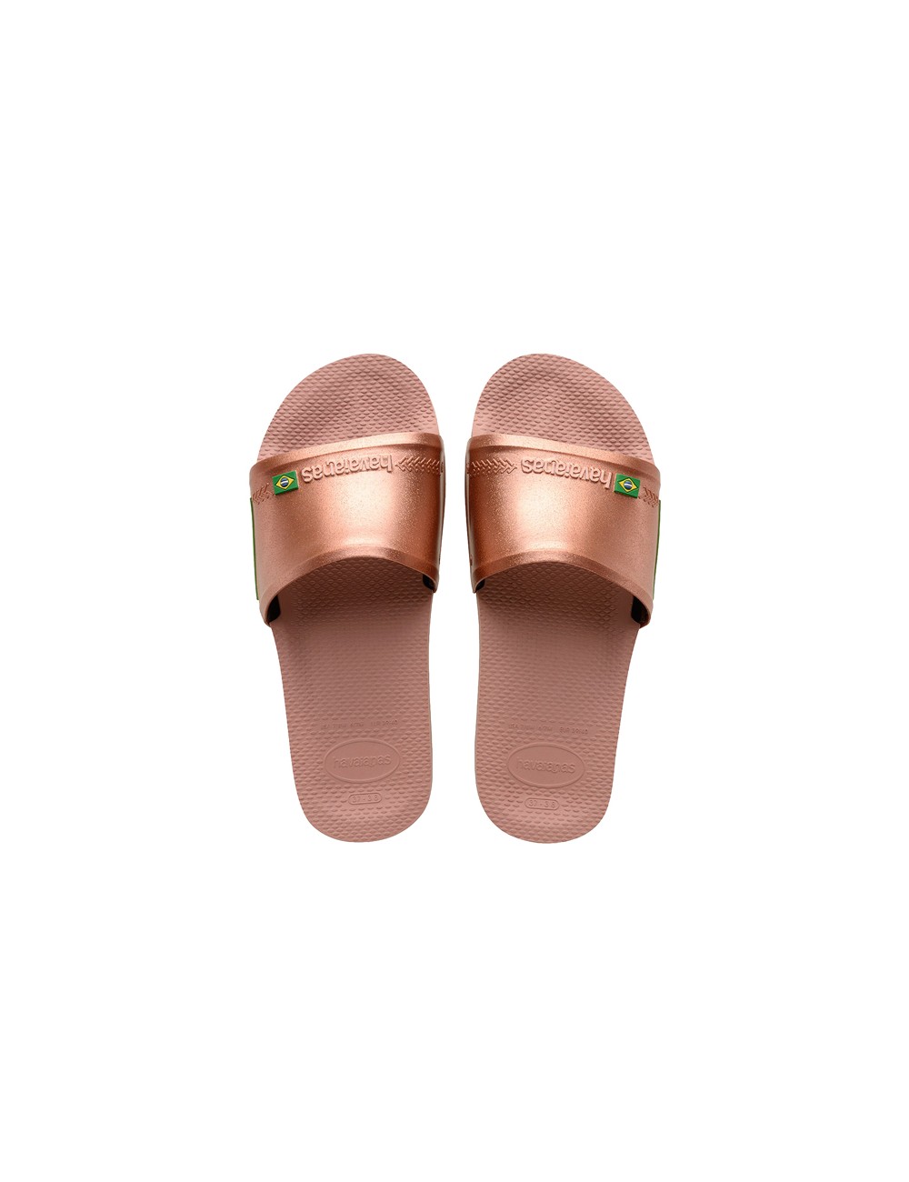 Havaianas - slide brasil crocus rose/gold 4142616.6459 dHavaianasPassioni Boutique