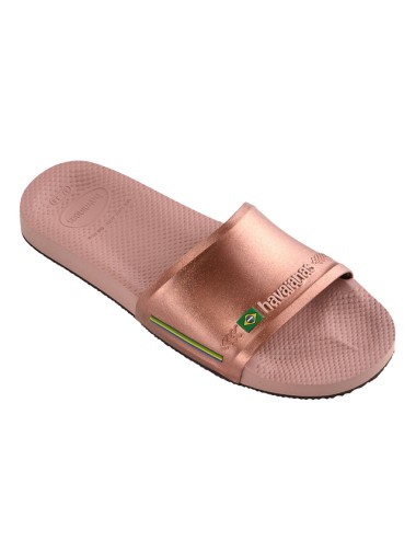 Donna infradito havaianas slim glow arancioni strass e perlineHavaianasPassioni Boutique