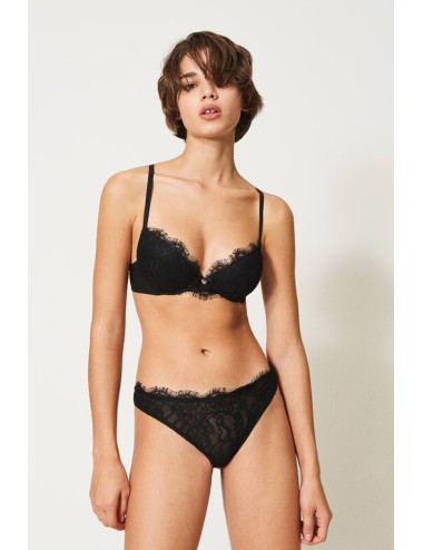 Twinset - reggiseno push-up in pizzo 211ll6344 neroTwinsetPassioni Boutique