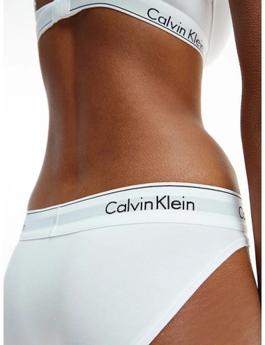 Ck - slip bikini cotton  0000f3787e biancoCalvin Klein DonnaPassioni Boutique