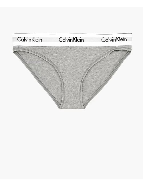 Ck - slip bikini cotton  0000f3787e grigioCalvin Klein DonnaPassioni Boutique