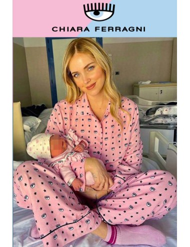 Chiaraferragni - pigiama eye star all-over 5010 3227 1242 rosaChiara FerragniPassioni Boutique
