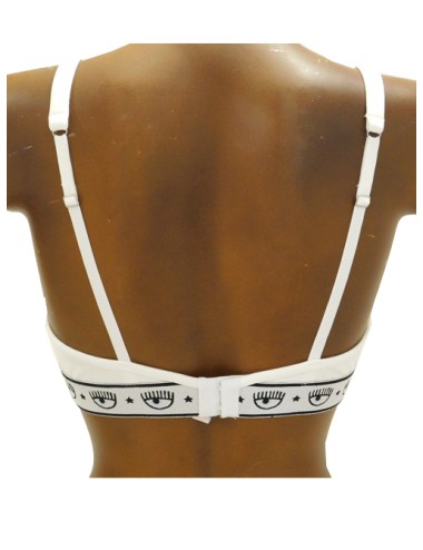 Chiaraferragni - reggiseno triangolo maxi logomania 4605 3224 0001 biancoChiara FerragniPassioni Boutique