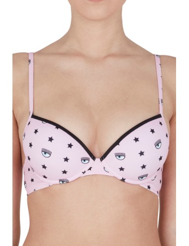 Chiaraferragni - reggiseno push-up eye star all-over 4625 3226 1242 rosaChiara FerragniPassioni Boutique