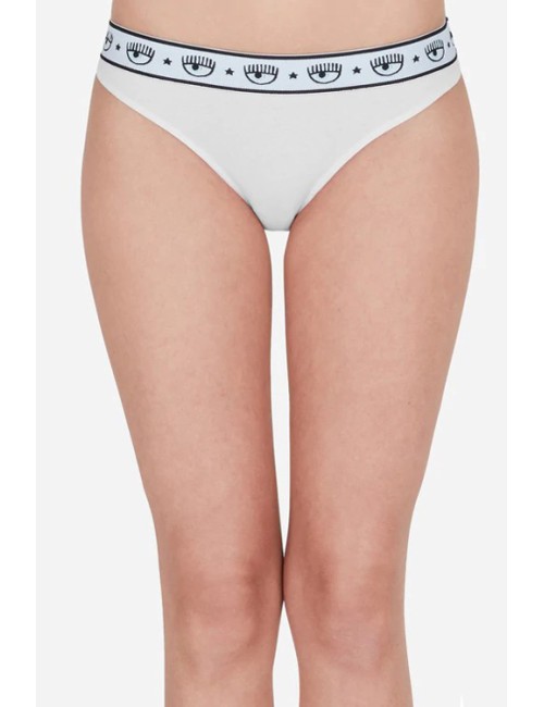 Chiaraferragni - slip brasiliano bipack logomania 4704 3224 1555 nero/biancoChiara FerragniPassioni Boutique