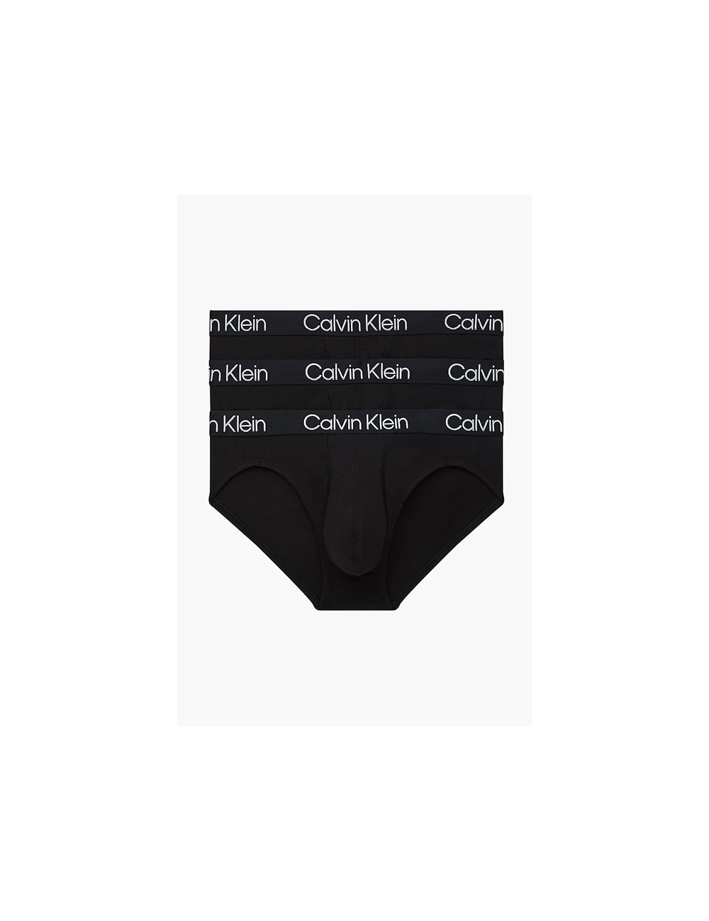 Ck - slip 3pack cotton strech 000nb2969a-7v1 neroCalvin Klein UomoPassioni Boutique