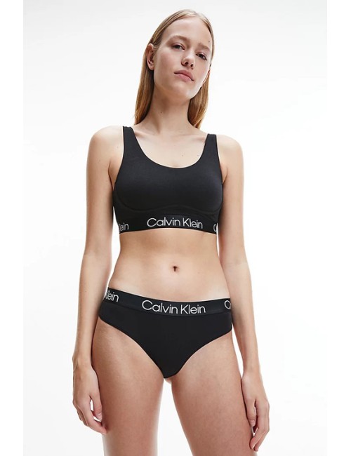 Ck - slip brasiliano modern cotton 000qf5981e-ub1 neroCalvin Klein DonnaPassioni Boutique