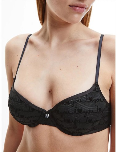 Ck - reggiseno scollo profondo semimbottito 000qf6715e-ve6Calvin Klein DonnaPassioni Boutique