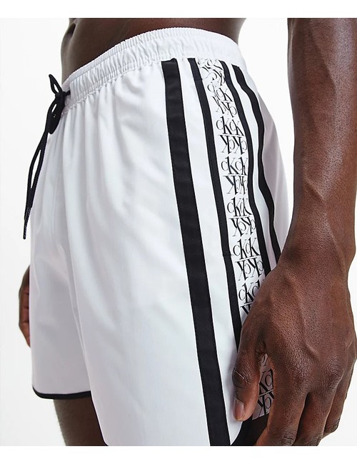 Ck - boxer mare medio - modello runner km0km00737-msp verdeCalvin Klein UomoPassioni Boutique