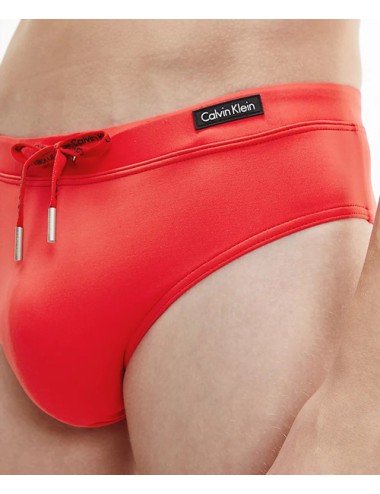 Ck - slip mare - core solids km0km00735-xnl rossoCalvin Klein UomoPassioni Boutique
