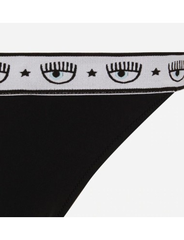 Chiaraferragni - bikini triangolo e slip  logo 5704-7104 5211 a0555 neroChiara FerragniPassioni Boutique