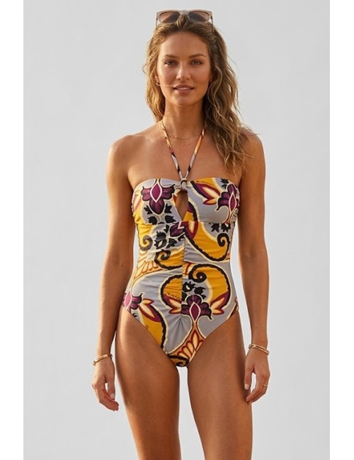 Miss bikini - borsa mare con passamaneria v6006a tex mix whiteMiss BikiniPassioni Boutique