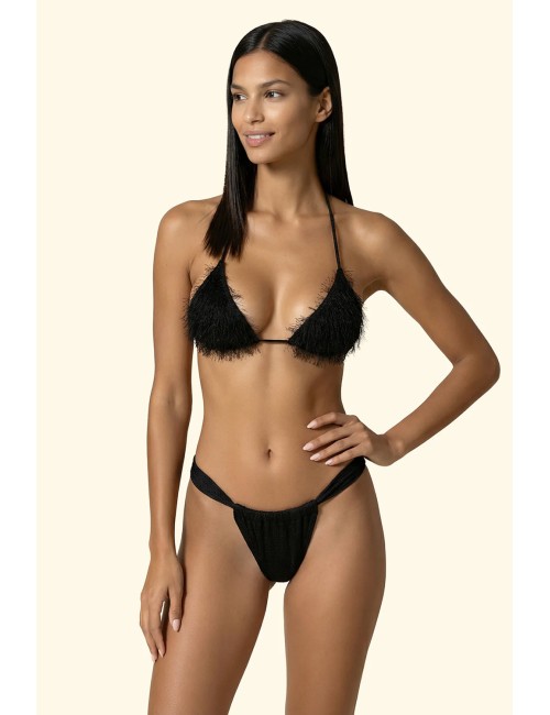 Effek - bikini fascia a v con slip americano fisso fk26-sw1802bkFKPassioni Boutique