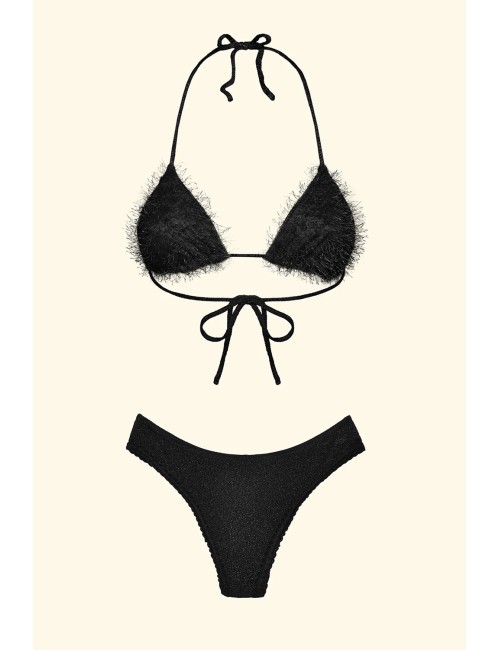 Effek - bikini fascia a v con slip americano fisso fk26-sw1802bkFKPassioni Boutique