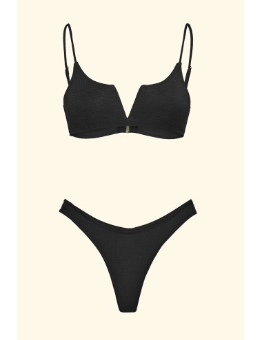 Donna abito corto miss bikini in cotone verde oliva ricamato fioriMiss BikiniPassioni Boutique