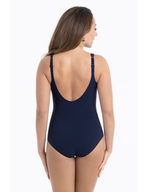 Donna costume intero anita luella fantasia tropicale modellante neroAnitaPassioni Boutique