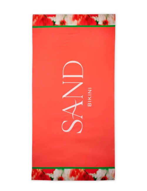 Telo mare grande sand 178x85cm botanic renaissance stampa florealeSandPassioni Boutique