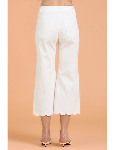 Take two - lily gabardina stretch con fondo ricamo dk02210 biancoTake TwoPassioni Boutique