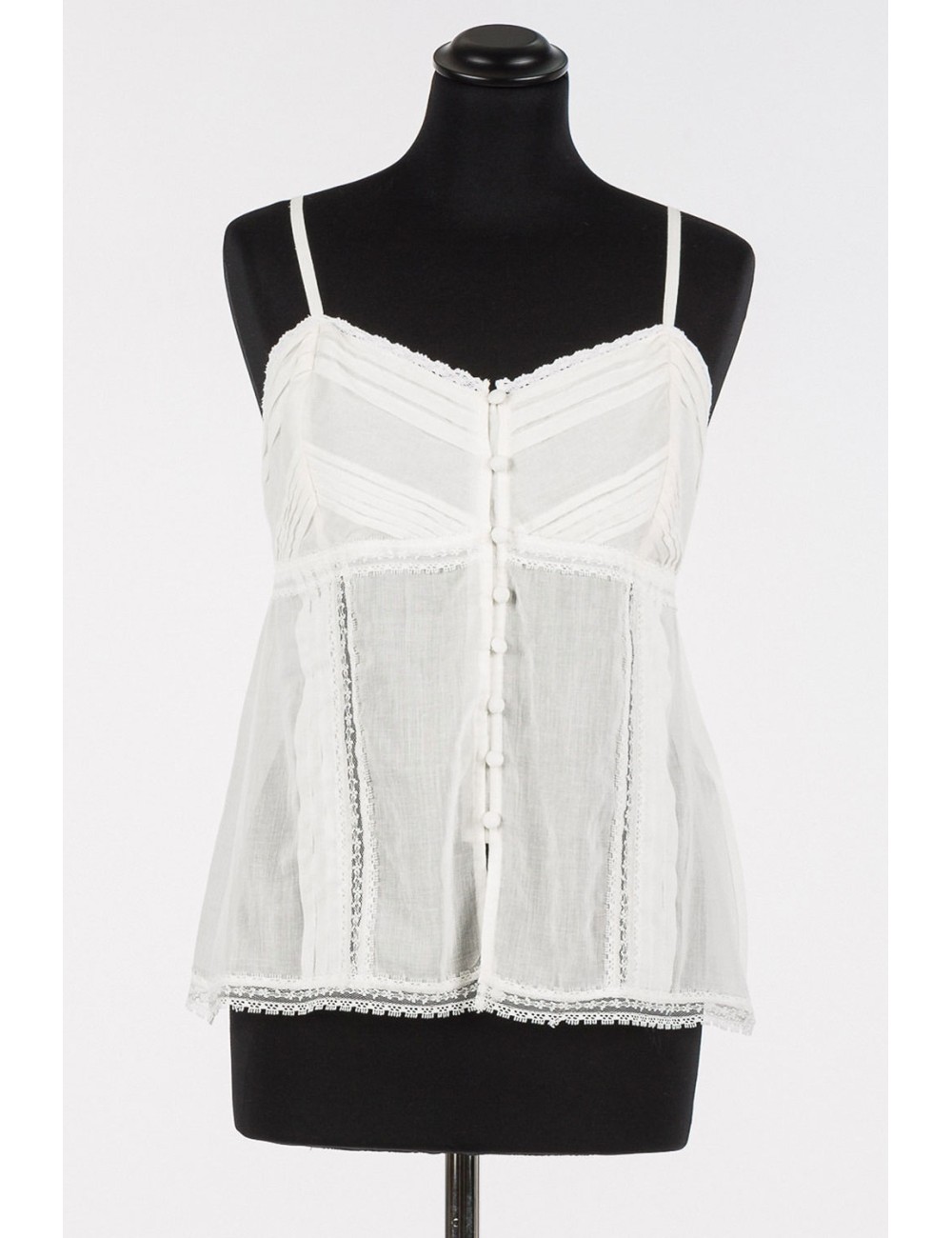 Top in cotone 251lm2waa 00632 +++TwinsetPassioni Boutique