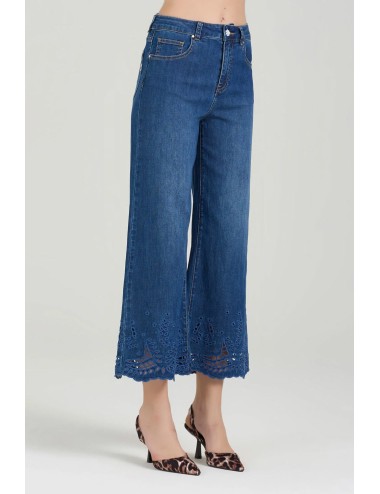 Take two - lily gabardina stretch con fondo ricamo dk02210 biancoTake TwoPassioni Boutique