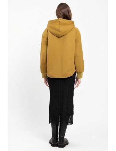 Twinset kefiah donna in tessuto con stampa floreale senapeTwinsetPassioni Boutique