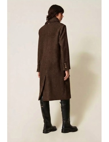 Twinset cappotto donna in misto lana con stola rimovibileTwinsetPassioni Boutique