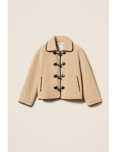 Twinset caban donna in pelliccia sintetica con alamariTwinsetPassioni Boutique