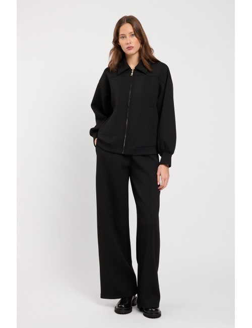 Twinset completo tuta donna in tessuto raffinato
