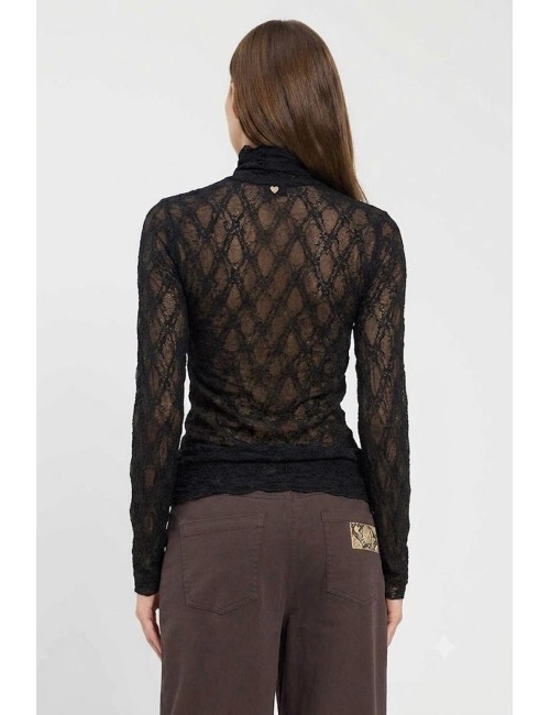 Twinset abito lungo donna in pizzo stretch con sottovesteTwinsetPassioni Boutique