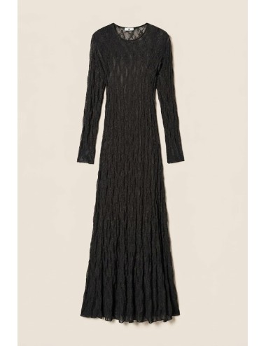 Twinset abito lungo donna in pizzo stretch con sottovesteTwinsetPassioni Boutique