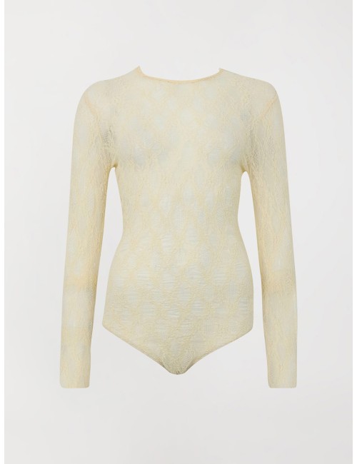 Twinset maglia donna in tulle a manica lunga con collo altoTwinsetPassioni Boutique