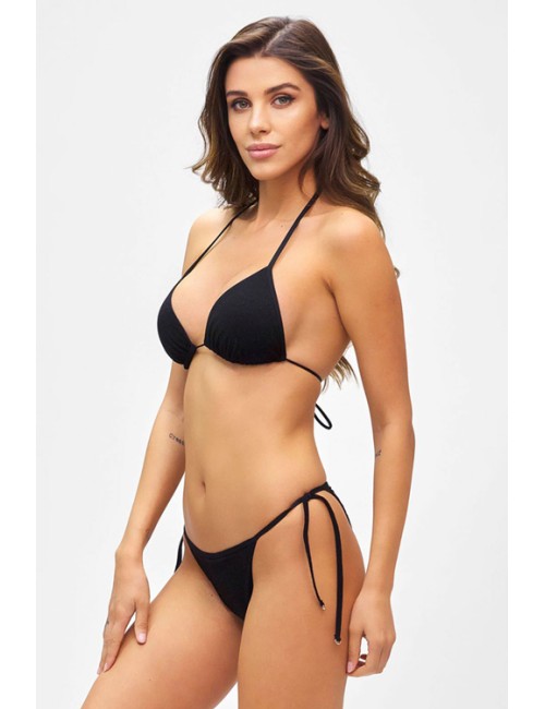 Effek - bikini triangolo e slip brasiliano regolabile fk23-1101nr