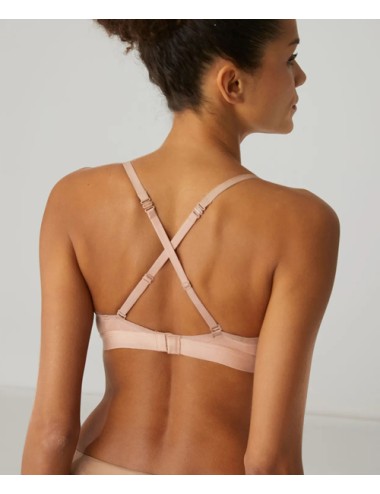 Simone perele - reggiseno senza ferretto e spalline multifunzione 13v253 739 beige pelleSimone PerelePassioni Boutique