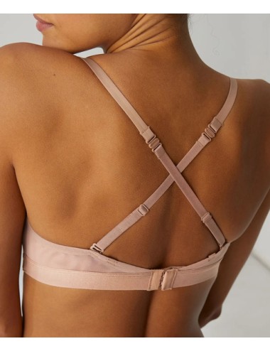 Simone perele - reggiseno senza ferretto e spalline multifunzione 13v253 739 beige pelleSimone PerelePassioni Boutique