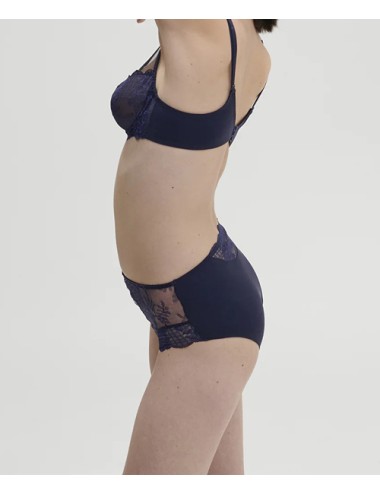 Simone perele - slip a vita alta reve 12z770 596 cosmic bluSimone PerelePassioni Boutique